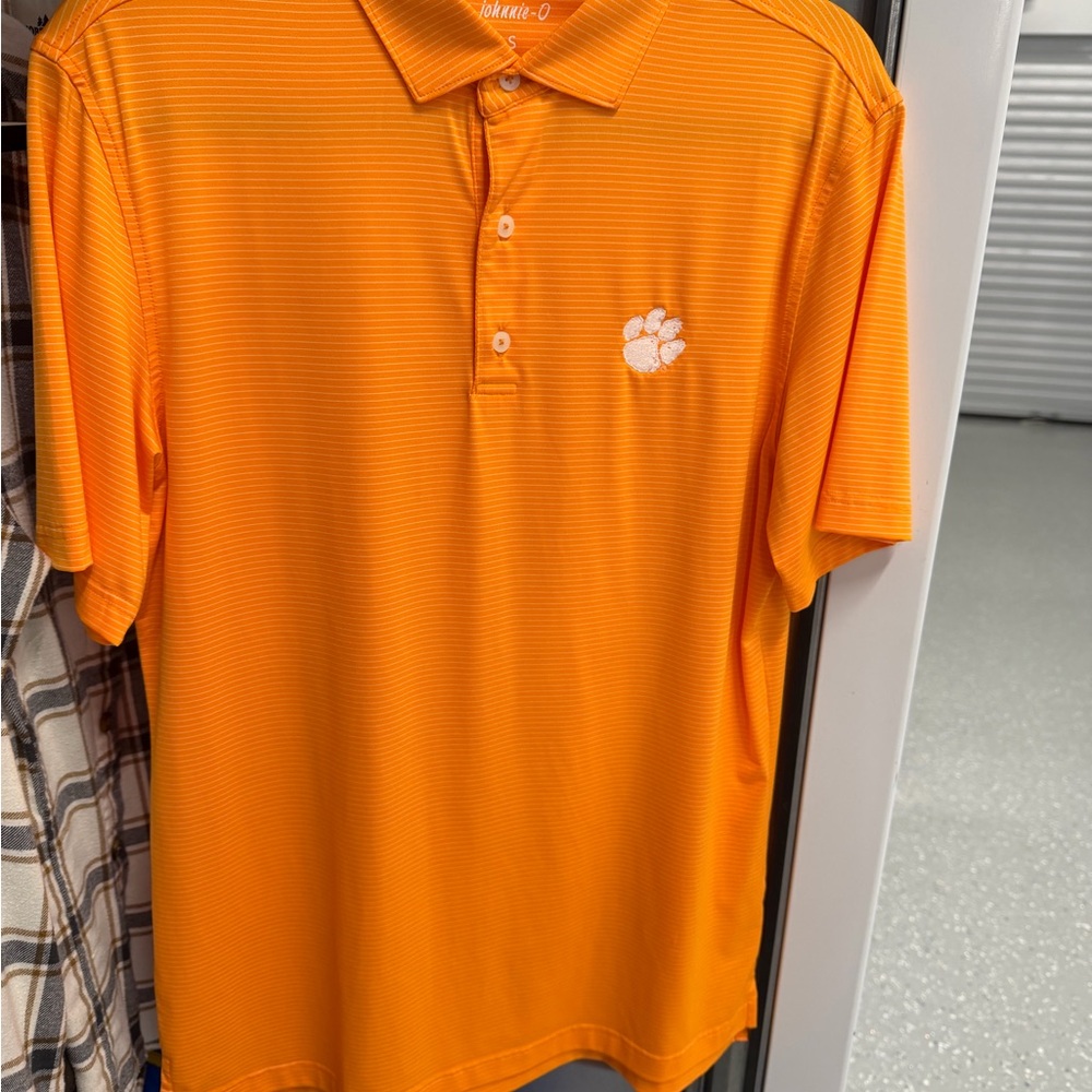 johnnie-O Men's Orange Polo Shirt